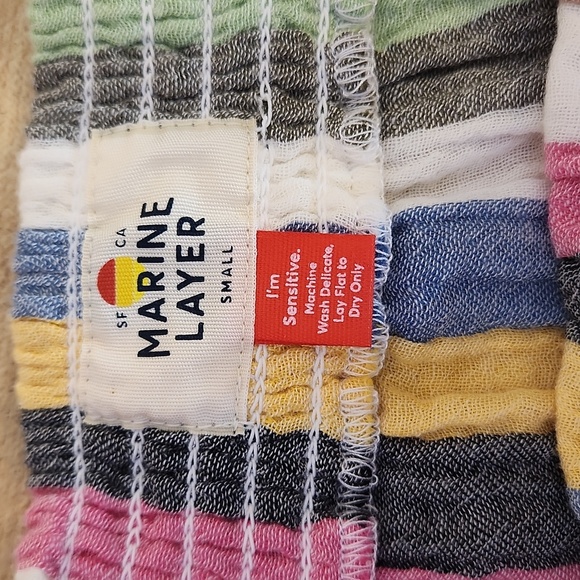 MARINE LAYER Shirley Off the Shoulder Dress, size S - Picture 3 of 10